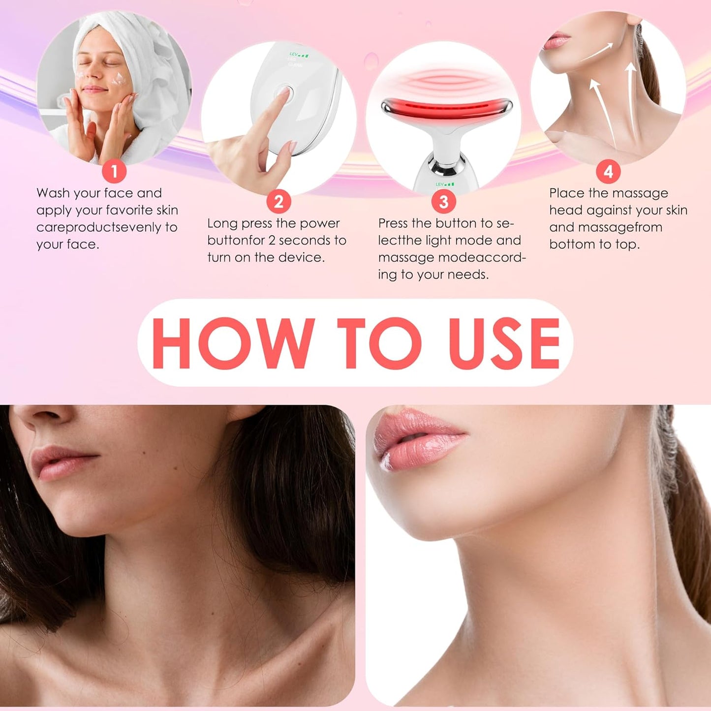 Neck Face Firming Wrinkle Removal Tool